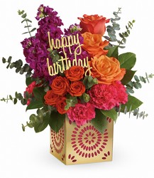 Teleflora's Birthday Sparkle Bouquet from Flowers by Ramon of Lawton, OK